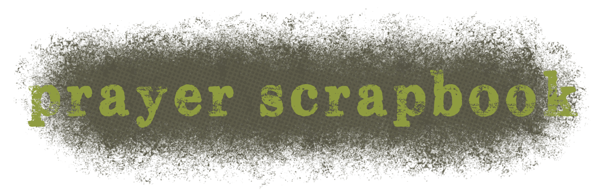 prayer scrapbook
